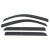 Ikon Motorsports Window Visors Windshield Fit 99-05 VW Jetta IV A4 Typ 1J MK4 Acrylic 4Pc Set Outside Mount