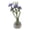 Silver_New#2229, variant on Mini Glass Wall Hanging Vase with Artificial Purple Flowers, Magnetic Fridge or Wall Decor for Bathroom, Kitchen, Bedroom and Small Spaces