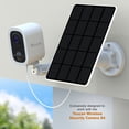 thumbnail image 2 of Toucan Wireless Security Camera S4 2K Video, and EcoPower Solar Charger Bundle, No Monthly Fees, Weatherproof, 2.4 GHz Wi-Fi, Rechargeable, Smart PIR Motion Sensor, Auto Greetings, two-way talk, 2 of 16