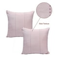 thumbnail image 6 of Home Soft Things Marquesa Dots Embroidery Silk Filled Throw Pillow Cover 2 Piece Set - Pink - 18" x 18", 6 of 7