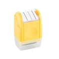 thumbnail image 1 of Inteprter ABS aumenta el tamaño del sello Estampador de línea en inglés Mango de fácil agarre hecho de materiales Tamaño del sello aumentado Suministros de escritura y corrección amarillo, 1 of 6