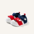 thumbnail image 7 of ZHOGXU Toddlers Children Girls Boys Summer Sandals Soft Sole Non Closed Toe Color Block Breathable Lightweight Shoes For Outdoor Activities,Multicolour3,7.5, 7 of 7