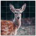 thumbnail image 1 of Picture-Tiles.com: Deer Ceramic Tile Wall Mural WAL500432-66M. 36"W x 36"H using (36) 6" x 6" Ceramic Tiles-Satin Finish, 1 of 3