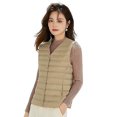 thumbnail image 1 of Women's Lightweight Down Jacket Vest Waistcoat And Inner Tank, 1 of 3