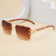 LILIANG Fashion Square Pilot Sunglasses Mens Women Retro Luxury Hip Hop Shades Glasses