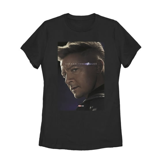 Women's Marvel Avengers: Endgame Hawkeye Poster Graphic Tee Black Small