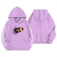 thumbnail image 3 of Tiijoy Big Girls Football Themed Hoodie Sports Casual Hooded Sweatshirt, Sizes 11-12, 3 of 3