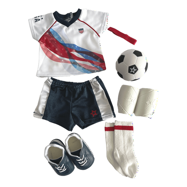 American Girl Team Usa Soccer Set For 18 Dolls Walmart Com Walmart Com