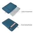 thumbnail image 4 of Funda para portátil MOSISO de poliéster de 16 pulgadas, color verde azulado intenso, 4 of 6