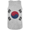 thumbnail image 2 of Distressed South Korean Flag All Over Mens Tank Top Multi SM, 2 of 2