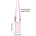 thumbnail image 3 of Travel Outdoor Visible Bag Portable Mug Holder Water Bottle Bag Beverage Bag Mesh Cup Pouch Sport Water Bottle Cover PINK, 3 of 8
