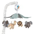 thumbnail image 1 of Lambs & Ivy Jungle Friends - Juguete musical para cuna de beb&eacute;, dise&ntilde;o de animales, 1 of 7
