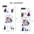 thumbnail image 1 of Elsa Anna Princess Frozen Wall Stickers Children's Room Bedroom Decoration Background Wall Stickers Self Adhesive Stickers, 1 of 5
