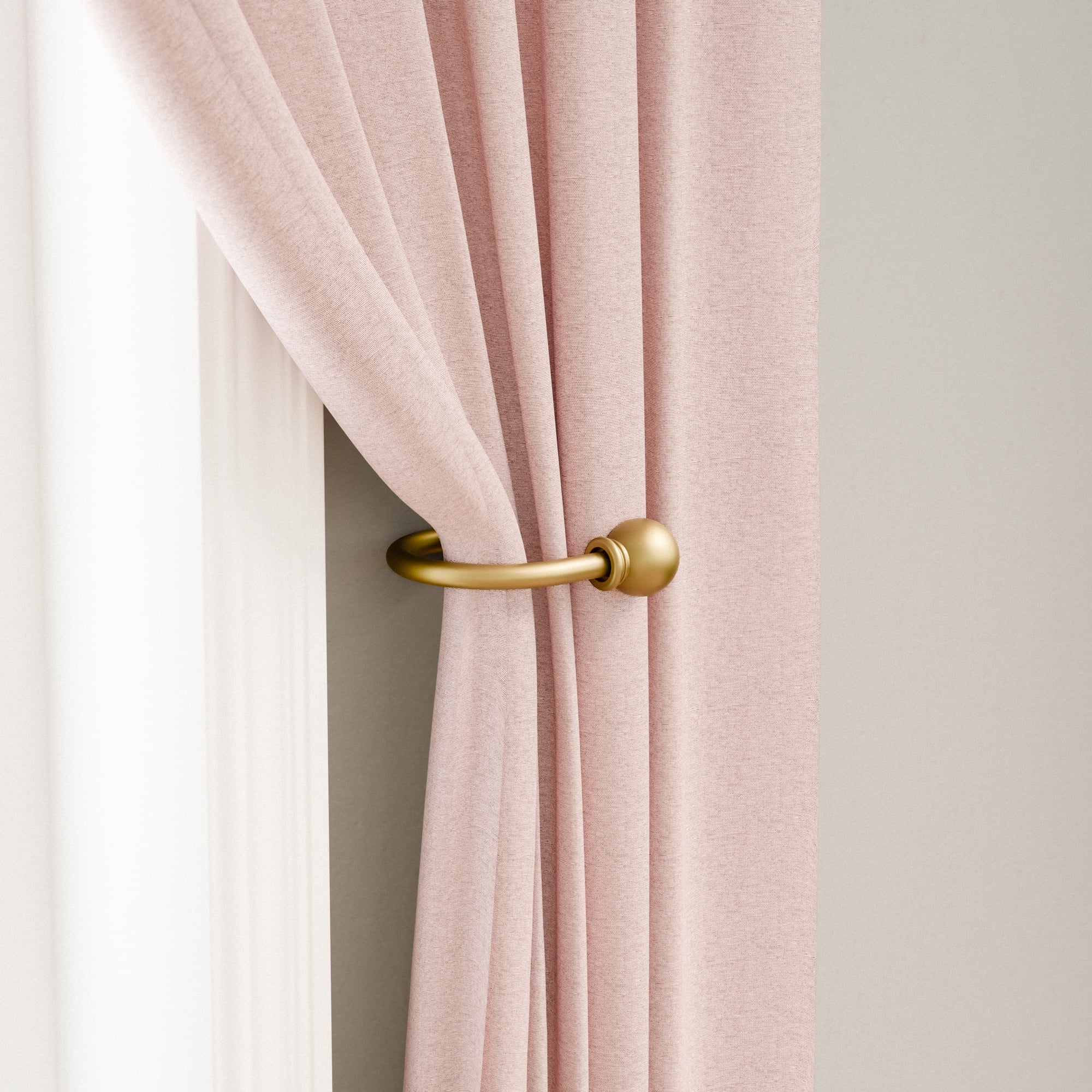 Mainstays Gold Ball Curtain Holdbacks, 2 Count