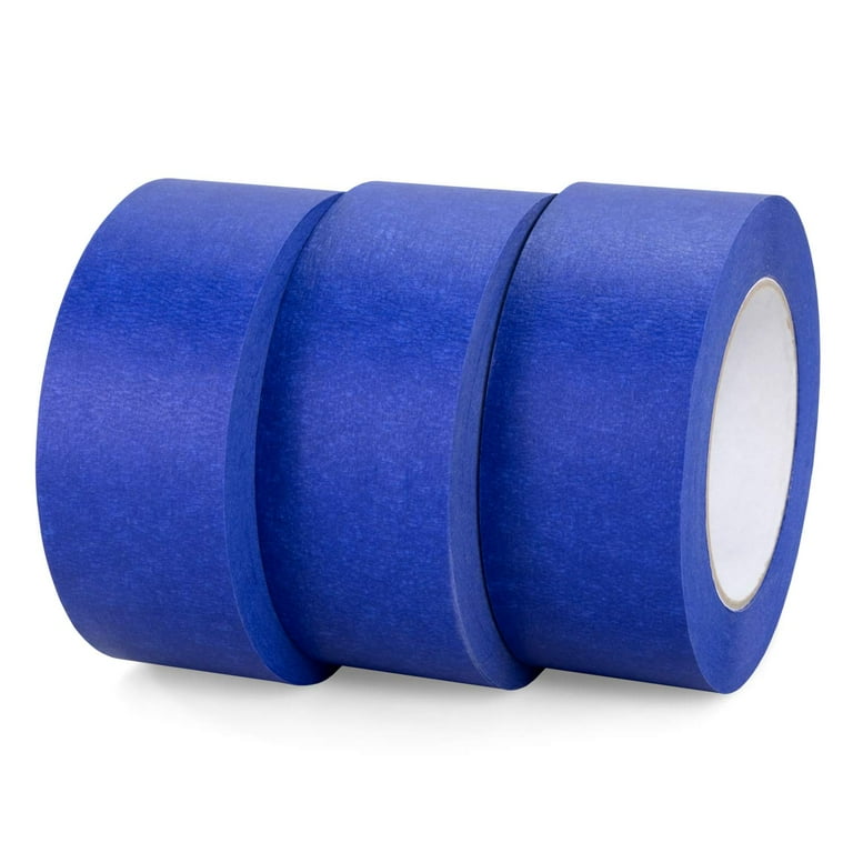 1 x 60 yards Blue Painters Tape for Painting, Natural Rubber buy