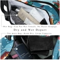 thumbnail image 4 of Christmas Travel Tote Yoga Bag Sports Bag Luggage Bag with Interior Zipper Pocket, Large Capacity - 17.7 inches, 4 of 6