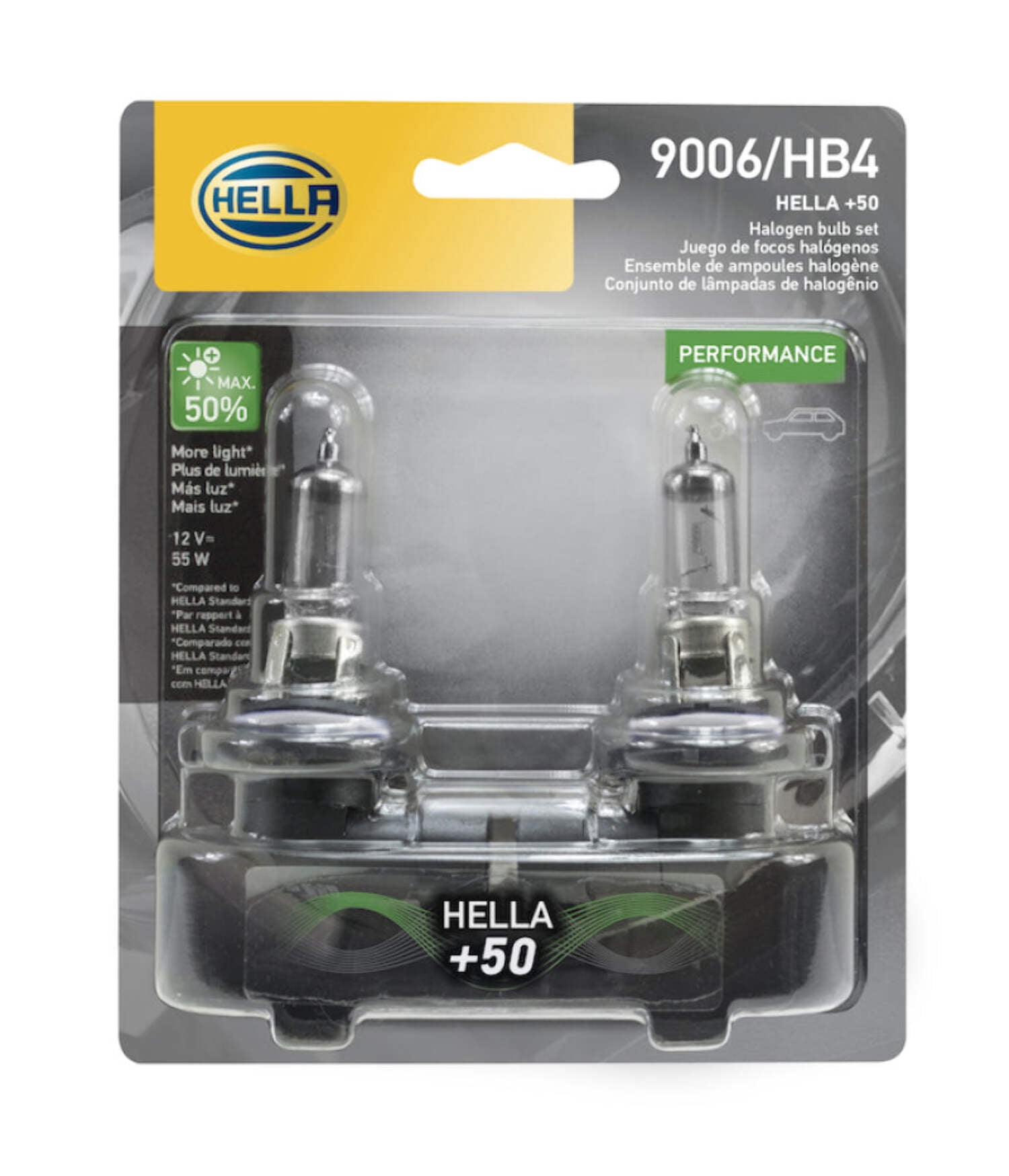 Hella 9006P50TB Headlight Bulb