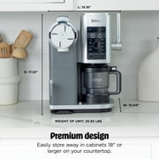 Ninja CREAMi Scoop & Swirl Ice Cream Maker, Soft Serve, CreamiFIT, Gelato, Frozen Custard, 13 Programs, (2) 16 Oz Pint Containers & Lids, NC701 Navy