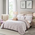 thumbnail image 4 of Serenta 7 Piece Printed Microfiber Tradewinds Bedspread Quilts Set, Queen, 4 of 4