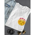 thumbnail image 3 of Girly Flower Crown Icon Women T-Shirt, Female x-Large, 3 of 4