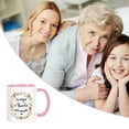 thumbnail image 7 of Gifts for Grandma - Best Grandma Ever Mugs, Abuela Gifts In Spanish, Mothers Day Gifts, Christmas Gifts, Birthday Gifts, Futtumy White Pink 11 fl oz Coffee Mugs Ceramic Mug Tea Cup, 7 of 7