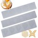 thumbnail image 2 of Tile Cake Fondant Mold 3 Pieces Honeycomb Mold Leaf and Butterfly Reusable Embossing Mat Lace Silicone Mold, 2 of 5