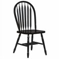 thumbnail image 3 of Sunset Trading Black Cherry Selections 5-Piece 60" Wood Dining Set in Black, 3 of 5