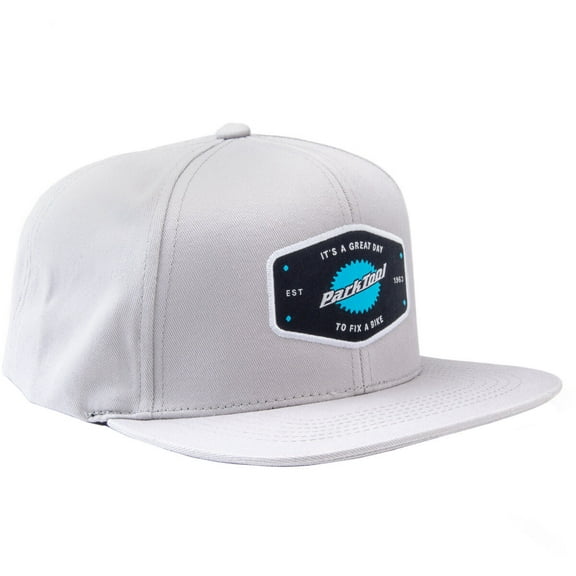 Park Tool Light Gray Snapback Hat