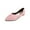 #098-Pink, variant on Censtreet Womens Ballet Mary Jane Flats Shoes Adjustable Strap Comfortable Square Closed Toe Versatile Chic Footwear