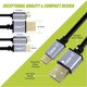 thumbnail image 2 of Cable USB-C GEARit, paquete de 6, 0,9 m/1,8 m/3 m, carga rápida, 2 of 7