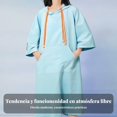 thumbnail image 2 of Abbraccia Poncho Toalla de Playa con Capucha, Secado Rápido, Absorbente, Bolsillo Grande, para Surf, Natación, Spa, 2 of 6