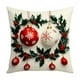 thumbnail image 2 of Uuiauoio Christmas Pillow Covers Pillow Case Christmas Xmas Winter Home Decor Living Room House Decorative Cushion Case for Sofa Couch,Holiday Themed Decorative Pillow Cases, 2 of 6
