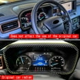 thumbnail image 3 of Car Carbon Fiber Interior Dashboard Meter Display Frame Cover Trim For Maverick 2022+, 3 of 5