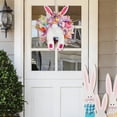 thumbnail image 6 of LAMDAWE Funny Easter BunnyButt Wreath for Front Door,with EggsEasterBunny Tree Topper Decoration Spring Plush Rabbit Easter BasketStuffer Hanging Ornaments Spring Wall Farmhouse PorchDecor, 6 of 8