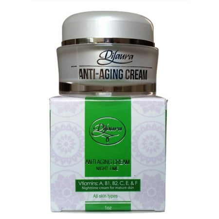 Dilaura Anti-Aging Nighttime Cream, 1 oz