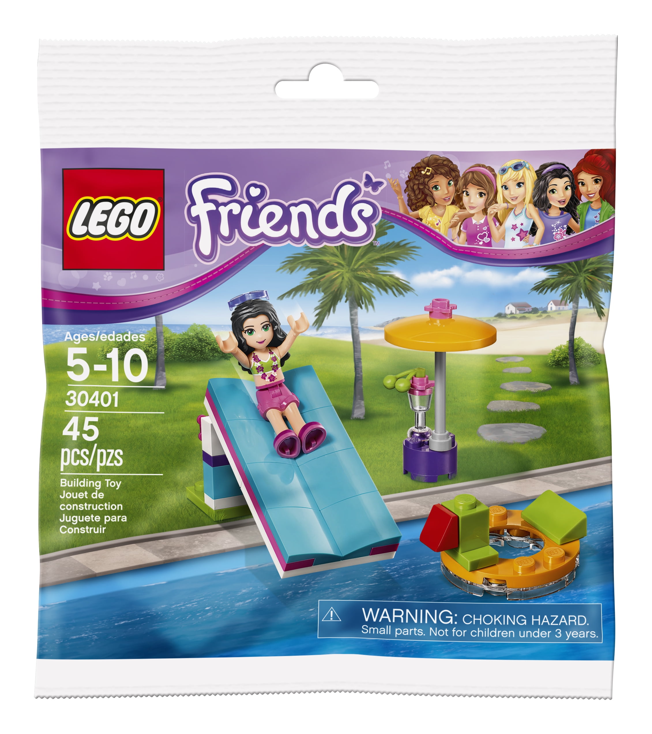 LEGO Friends Pool Foam Slide 30401