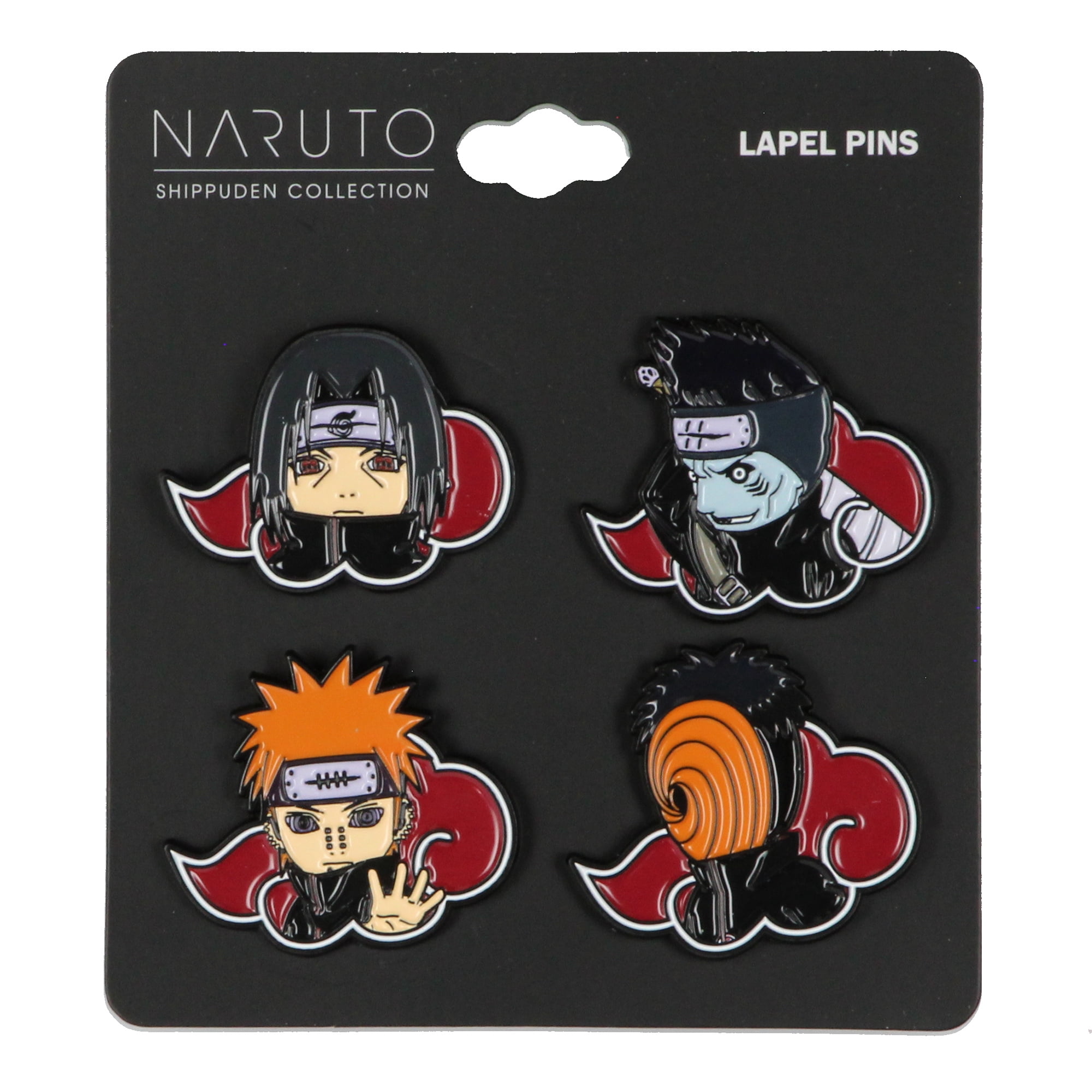 Seven Times Six Naruto Akatsuki Itachi Obito Kisame Nagato 4-Pack
