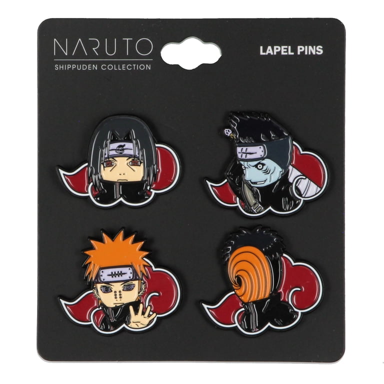 Seven Times Six Naruto Akatsuki Itachi Obito Kisame Nagato 4-Pack