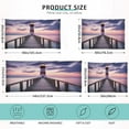 thumbnail image 3 of Coolnut Sunset Lighthouse Plush Pillowcase, Luxury Soft King Pillow Case for Hair and Skin, Standard Size Pillow Covers with Zipper Closure, 20x30in #546 Home Decor Gifts, 3 of 7