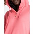 thumbnail image 3 of Time and Tru Women's Ribbed Tunic Hoodie, Sizes S-XXXL, 3 of 5