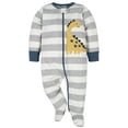 thumbnail image 4 of Gerber Baby Boy Sleep 'N Play Pajamas, 2-Pack, 4 of 6