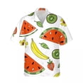 thumbnail image 2 of Camisas para hombre, blusa con solapa gráfica de frutas tropicales para hombre, ropa de vacaciones de moda para mujer, camisetas de fiesta de verano 2024, 2 of 5