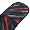 thumbnail image 4 of Yayeee Double Oven Mitt Kitchen Heat Resistant Baking 35" x7" Quilted Glove, Stars Abstract Lines, 4 of 6