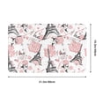 thumbnail image 2 of Bathroom Rugs Non Slip Washable - Paris Kitchen Mats for Floor, Area Rugs for Entryway Rugs Indoor, Laundry Bathroom Room Door Rug with Rubber Backing 20x31.5in, 2 of 8