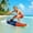 Red, variant on Resenkos Surfboard,Stand up Paddle Board, 6 feet Surfboard with 3 Detachable Fins-Red
