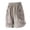 Gray, variant on Cargo Shorts for Men Loose Comfort Mid Waist Bermuda Shorts Outdoor Hiking Fishing Shorts with Pockets Big and Tall