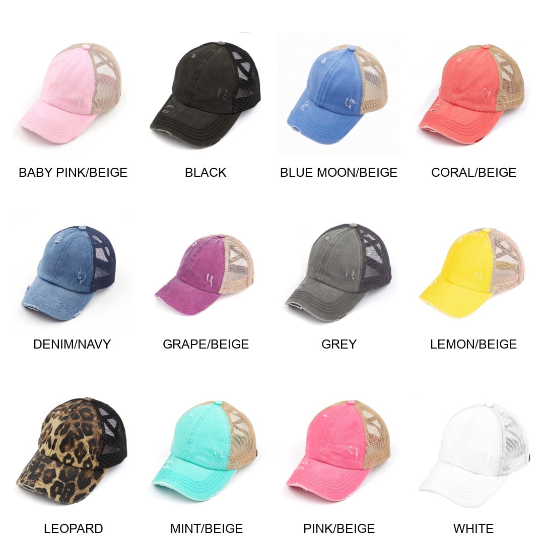 CC Kids Criss-Cross Pony Cap