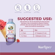 MaryRuth Organics Kids Liquid Nighttime Multimineral for Childrens Health, Berry Sherbet, Sugar Free, 15.22 fl oz