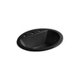 thumbnail image 1 of Kohler K-2699-8-7 8 in. Bryant Ovale Drop-In Auto-Rivage Lavabo Salle de Bain avec Trous de Robinet Répandus, 1 of 1
