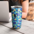 thumbnail image 4 of Camouflage 20oz Coffee Tavel Tumblers, Stainless Steel Mobile Tumbler, Vacuum Insulated Coffee Mug with Lid, Spill-Proof Travel Cup for Hot & Cold Drinks, 4 of 6